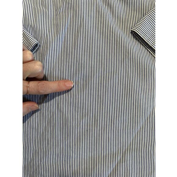 J.Crew Navy Stripped Button Down - Picture 7 of 7